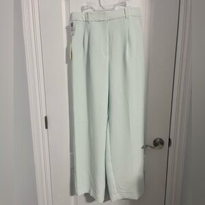 Wilfred Light Mint Wide Leg Pants
